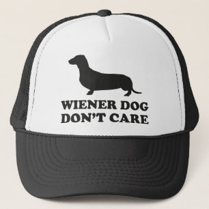 Wiener Dog Don't Care Trucker Hat