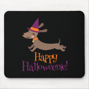 Wiener Dog Halloween Skeleton Dachshund Lover Hall Mouse Mat