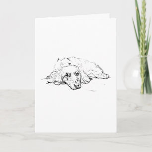 Wiener Dog Lover Gift, Dachshund Dog Mom Card