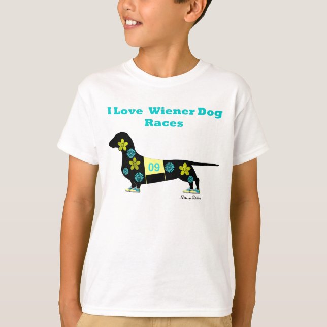 Wiener Dog Races T-shirt (Front)