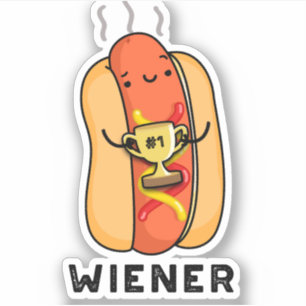 Wiener Funny Sausage Pun 