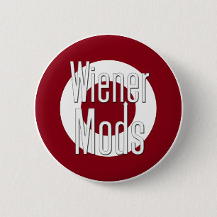 Wiener Mods 6 Cm Round Badge