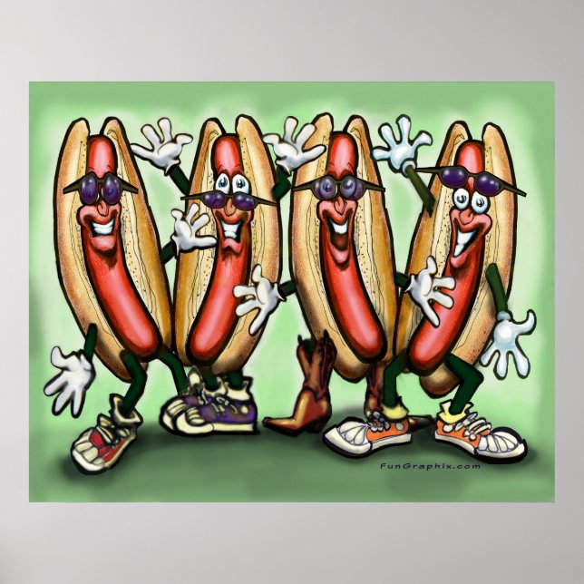 Wiener Party Poster (Front)