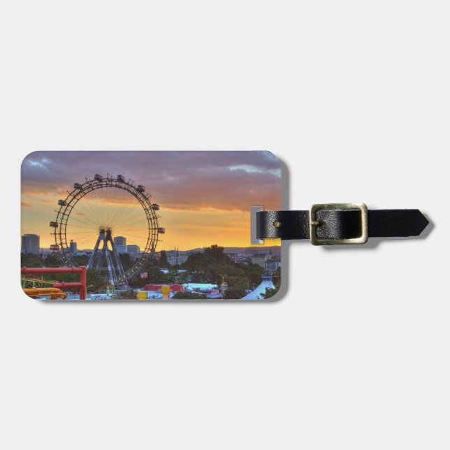 Wiener Riesenrad Luggage Tag (Front Horizontal)