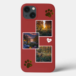 Wiener Wonder: Dachshund Photo Collage iPhone Case