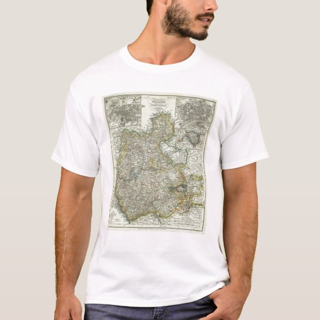 Wiesbaden and Frankfurt Germany T-Shirt (Front)