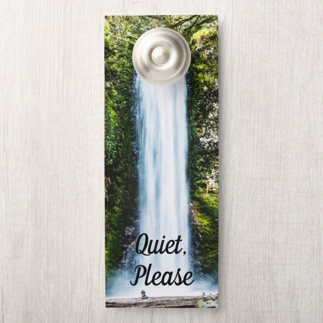 Wiesendanger Falls Painting Door Hanger (On Knob)