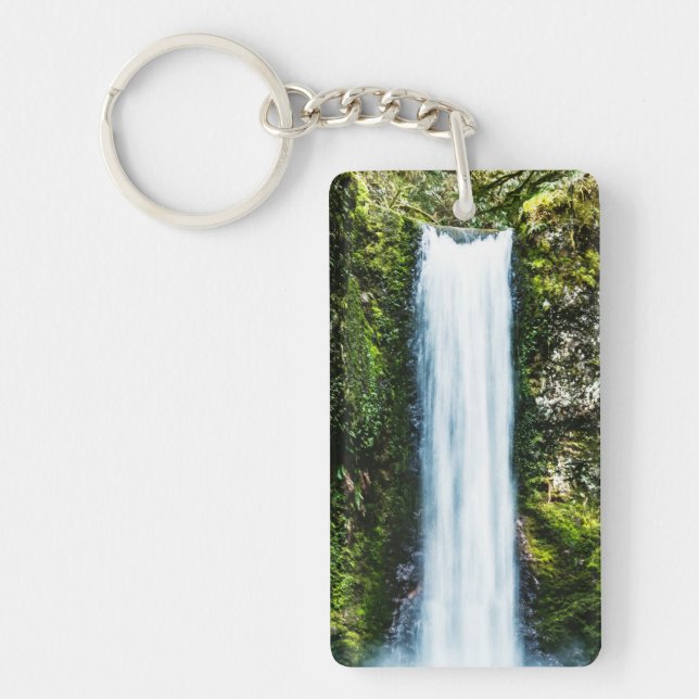 Wiesendanger Falls Painting Key Ring (Front)