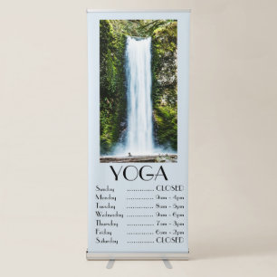 Wiesendanger Falls Painting Retractable Banner