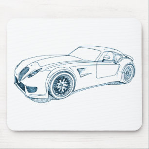 Wiesmann GT MF5 2008 Mouse Mat