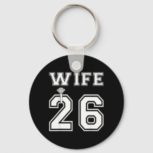 Wife 2026 Husband Matching Engagement Party Key Ring