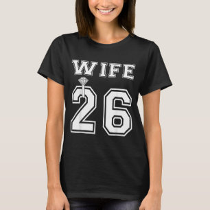 Wife 2026 Husband Matching Engagement Party T-Shirt