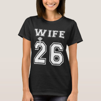 Wife 2026 husband matching engagement party T-Shirt