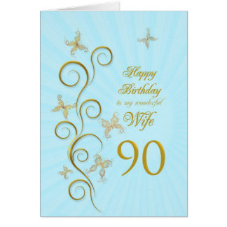 90th Birthday Cards & Invitations | Zazzle.co.uk