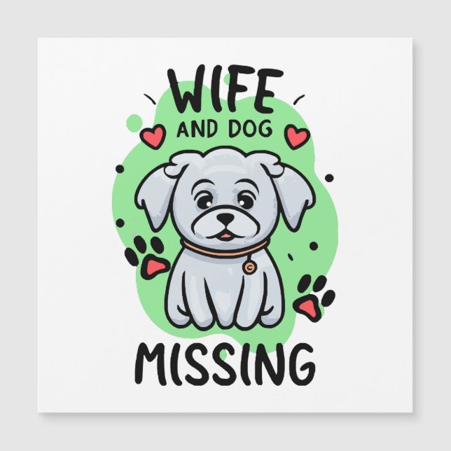 Wife and Dog Missing (Front)