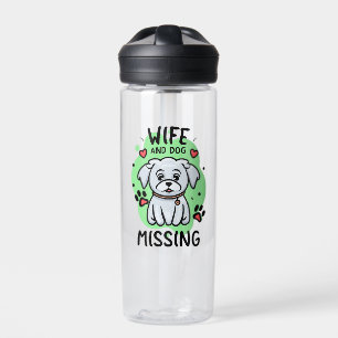 Wife and Dog Missing Water Bottle