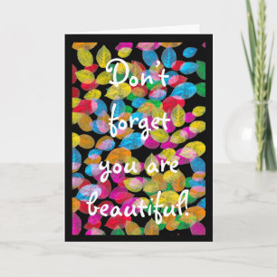 Wife Anniversary Don’t Forget You Are Beautiful Card