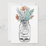 Wife Art Happiness Is Being A Mawmaw Thank You Card<br><div class="desc">Wife Art Happiness Is Being A Mawmaw</div>