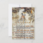 Wife Art To My Husband I Love You RSVP Card<br><div class="desc">Wife Art To My Husband I Love You</div>