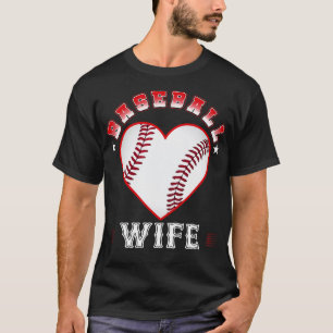 Wife Baseball Team Family Matching Gifts Funny Spo T-Shirt