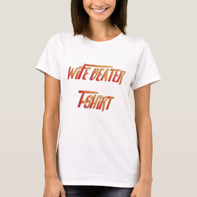 wife beater shirt (Front)
