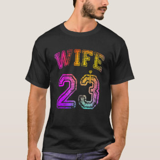 Wife Engagement Party Wife Matching 2023 Honeymoon T-Shirt