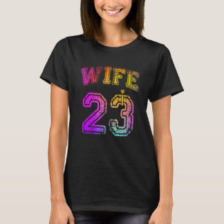 Wife Engagement Party Wife Matching 2023 Honeymoon T-Shirt