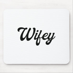 Wife Gift Couples Tee Set Mens Women Hub  Mouse Mat