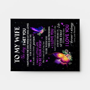 Wife Gifts   Letter To My Wife From Husband Envelope