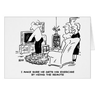 Wife Hides the TV Remote Control