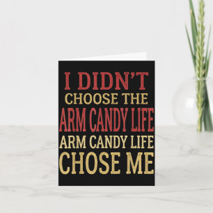 Wife husband girlfriend couple didn't choose arm card