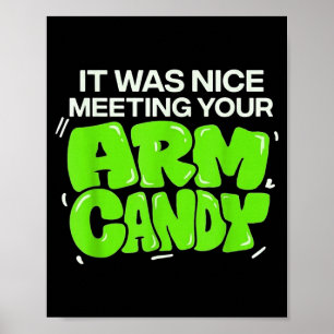 Wife husband girlfriend couple nice meeting arm poster