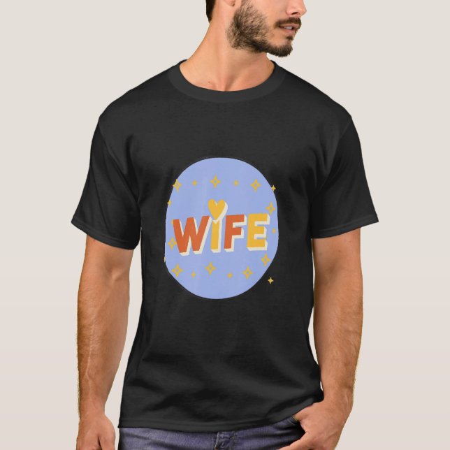 Wife Husband Marrige Married Couple T-Shirt (Front)