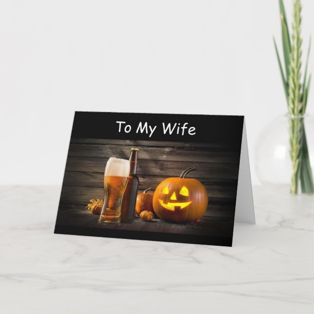 WIFE "I ONLY WANT TO CELEBRATE WITH YOU" CARD (Front)