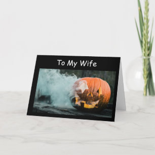 WIFE "I ONLY WANT TO CELEBRATE WITH YOU" CARD