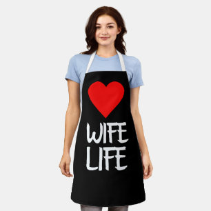 WIFE LIFE KITCHEN APRON
