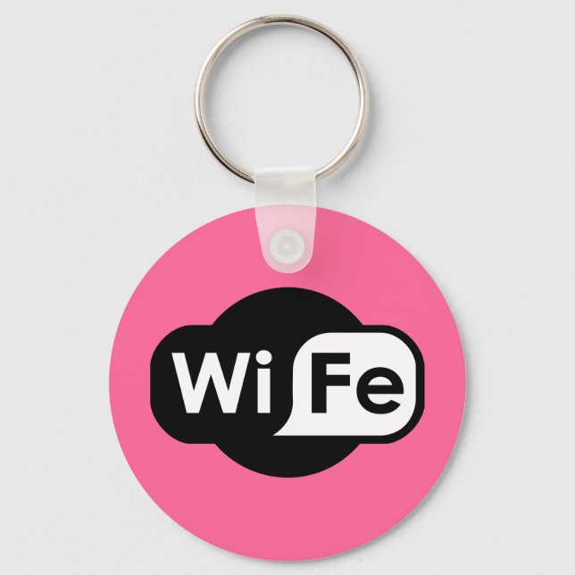Wife Logo Key Ring (Front)