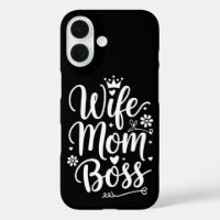Wife Mum Boss Cute Mother's Day Gift