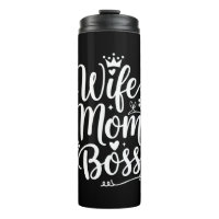 Wife Mum Boss Cute Mother's Day Gift