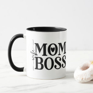 Wife Mum Boss Funny Mother's Day Mug
