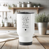 Wife Mum EST 2025 | Personalised Gift