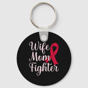 Wife Mum Fighter Brain Aneurysm Awareness Month Gr Key Ring