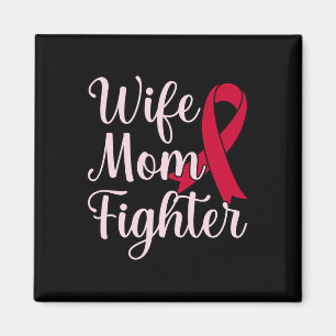 Wife Mum Fighter Brain Aneurysm Awareness Month Gr Magnet