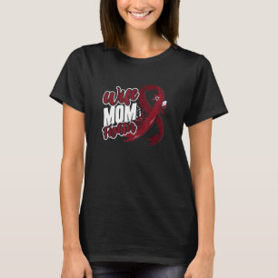 Wife Mum Fighter Support Multiple Myeloma Survivor T-Shirt
