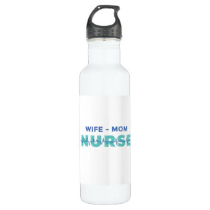 Wife mum nurse 710 ml water bottle