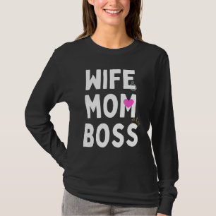 Wife Mum Women's Empowerment International Women's T-Shirt