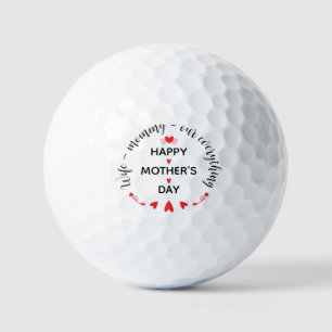 Wife Mummy Our Everything Cute Mother's day Sweet Golf Balls