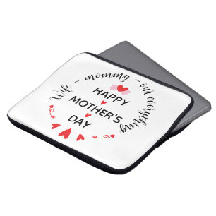 Wife Mummy Our Everything Cute Mother's day Sweet Laptop Sleeve