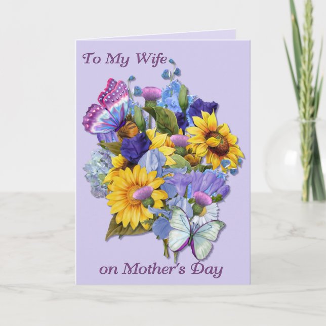 Wife on Mother's Day Card (Front)