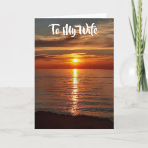 **WIFE** ON "YOUR BIRTHDAY" CARD